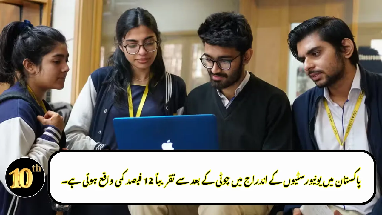 University Enrolment in Pakistan Drops Nearly 12% Since Peak