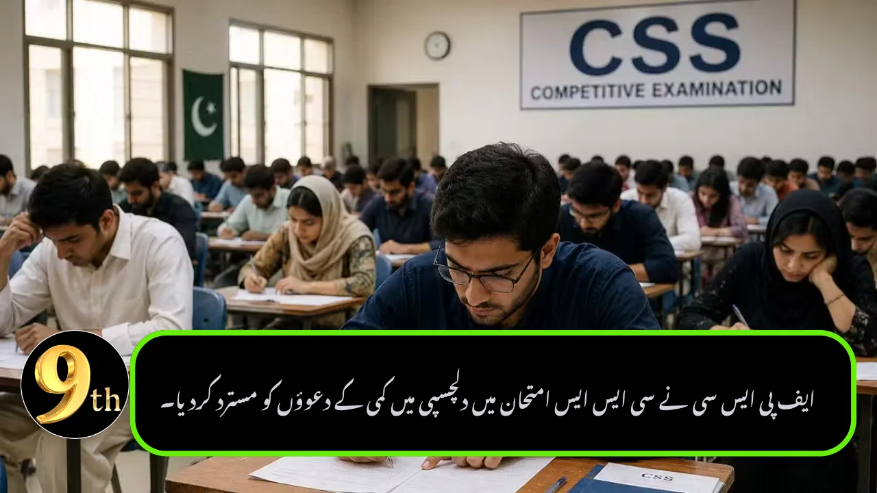 FPSC Rejects Claims of Declining Interest in CSS Exam