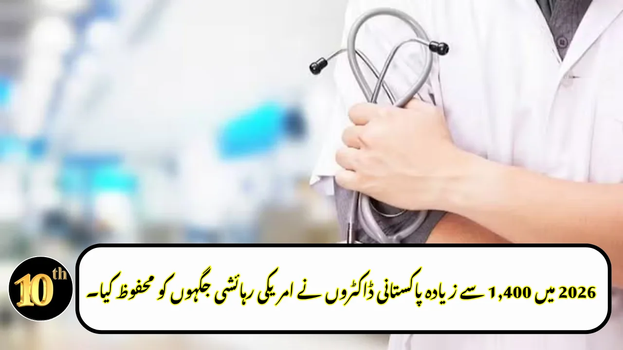 Over 1,400 Pakistani Doctors Secure US Residency Placements in 2026